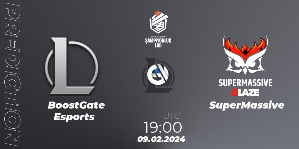 Pronóstico BoostGate Esports - SuperMassive. 09.02.2024 at 19:00, LoL, TCL Winter 2024