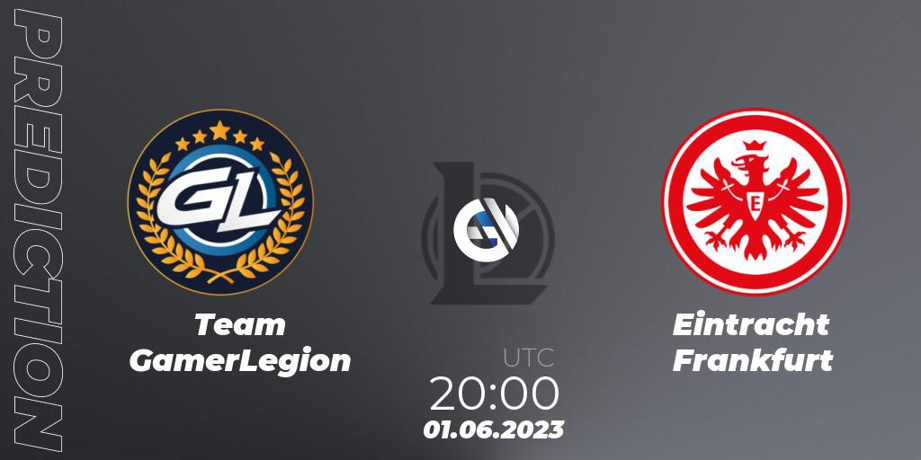 Pronóstico Team GamerLegion - Eintracht Frankfurt. 01.06.23, LoL, Prime League Summer 2023 - Group Stage