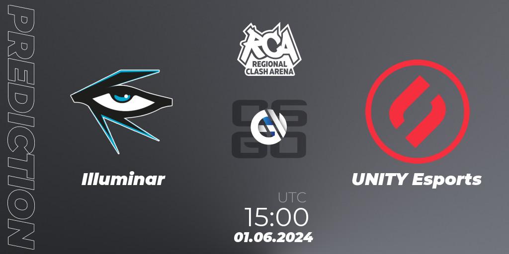 Pronóstico Illuminar - GhoulsW. 01.06.2024 at 15:00, Counter-Strike (CS2), Regional Clash Arena Europe: Closed Qualifier