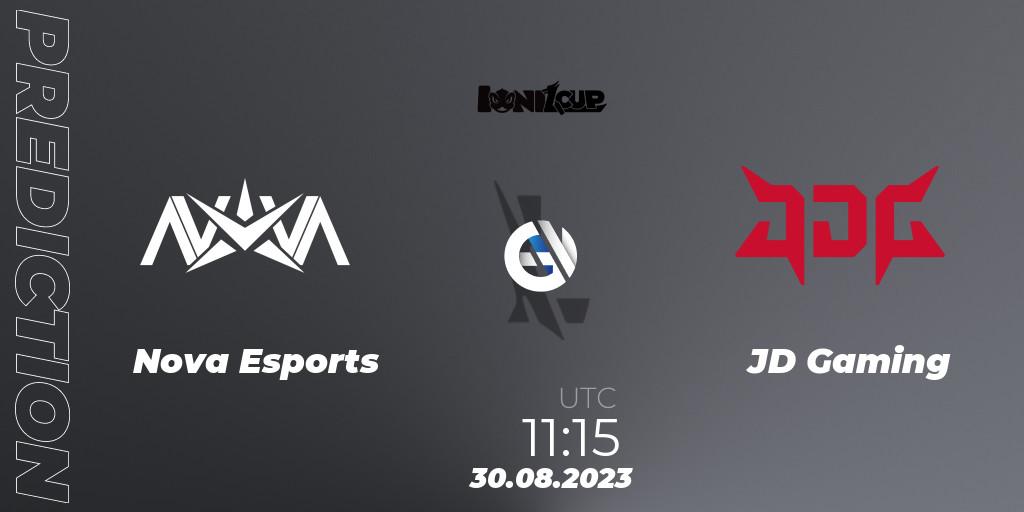 Pronóstico Nova Esports - JD Gaming. 30.08.2023 at 11:15, Wild Rift, Ionia Cup 2023 - WRL CN Qualifiers
