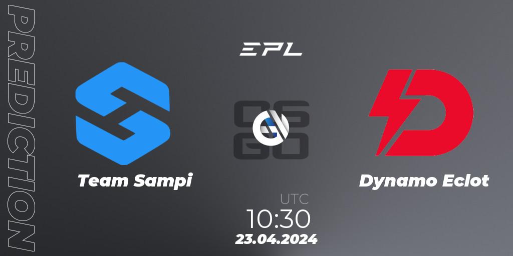 Pronóstico Team Sampi - Dynamo Eclot. 23.04.24, CS2 (CS:GO), European Pro League Season 15