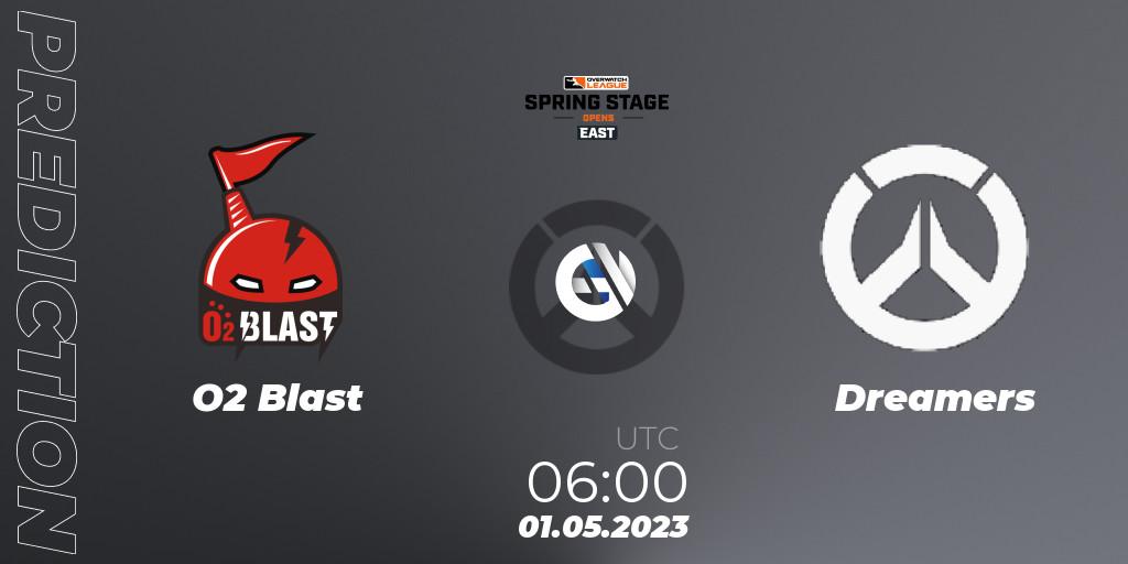 Pronóstico O2 Blast - Dreamers. 01.05.2023 at 06:00, Overwatch, Overwatch League 2023 - Spring Stage Opens