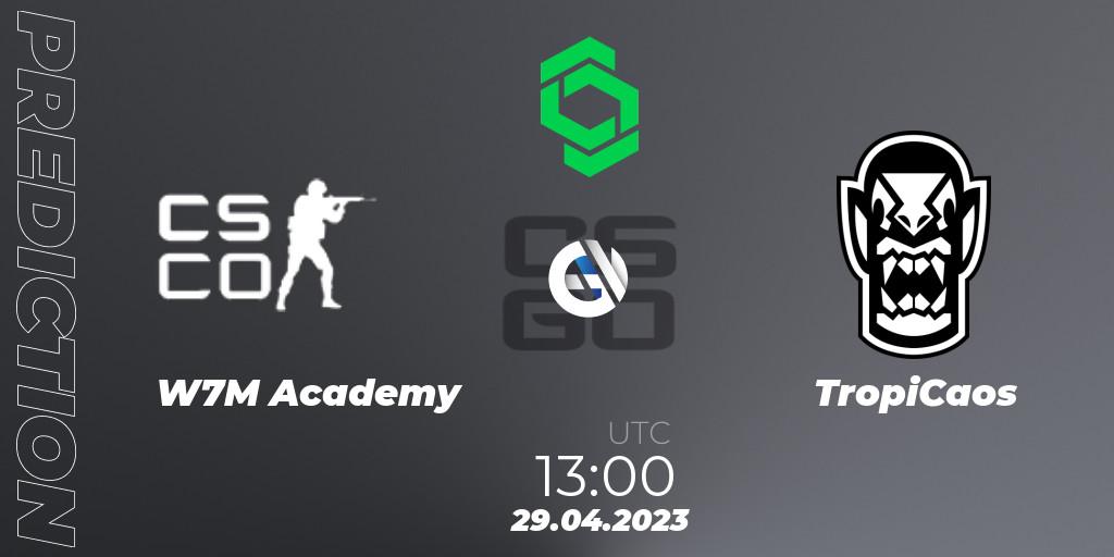Pronóstico w7m Academy - TropiCaos. 29.04.2023 at 13:00, Counter-Strike (CS2), CCT South America Series #7