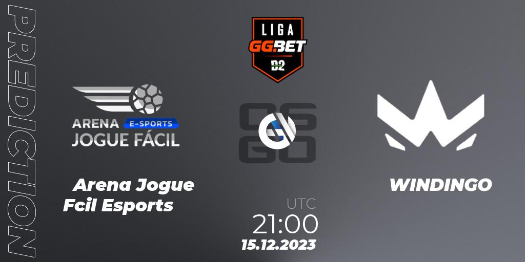 Pronóstico Arena Jogue Fácil Esports - WINDINGO. 15.12.23, CS2 (CS:GO), Dust2 Brasil Liga Season 2