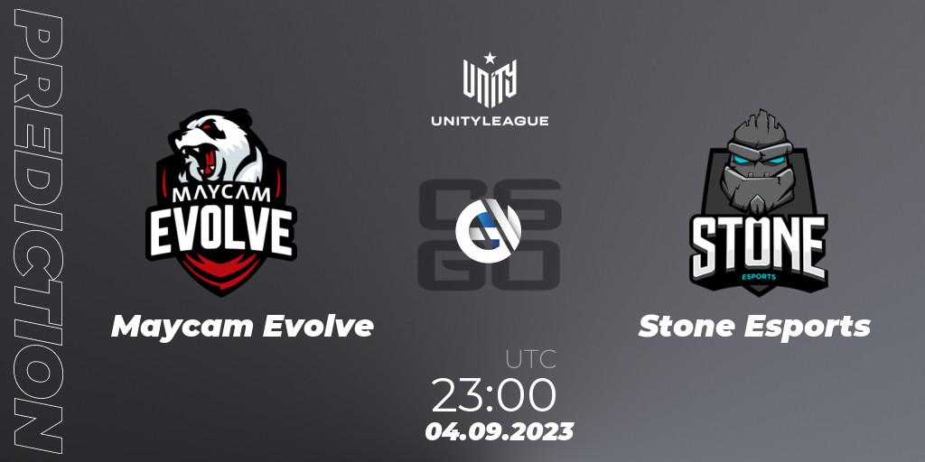 Pronóstico Maycam Evolve - Stone Esports. 04.09.2023 at 23:00, Counter-Strike (CS2), LVP Unity League Argentina 2023
