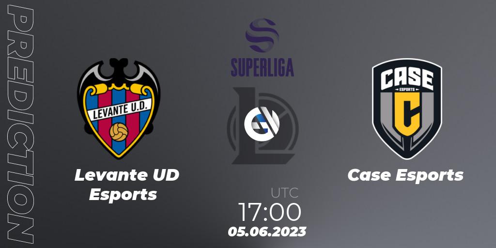 Pronóstico Levante UD Esports - Case Esports. 05.06.23, LoL, LVP Superliga 2nd Division 2023 Summer