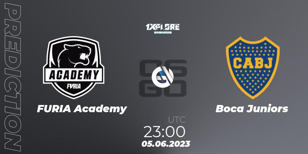 Pronóstico FURIA Academy - Boca Juniors. 05.06.2023 at 20:00, Counter-Strike (CS2), 1XPLORE Latin America Cup 1