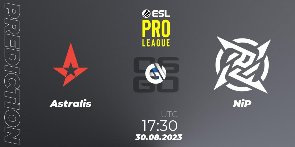 Pronóstico Astralis - NiP. 30.08.2023 at 17:45, Counter-Strike (CS2), ESL Pro League Season 18