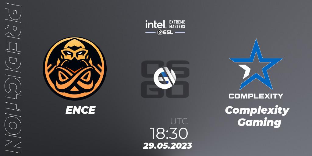 Pronóstico ENCE - Complexity Gaming. 29.05.2023 at 18:45, Counter-Strike (CS2), IEM Dallas 2023