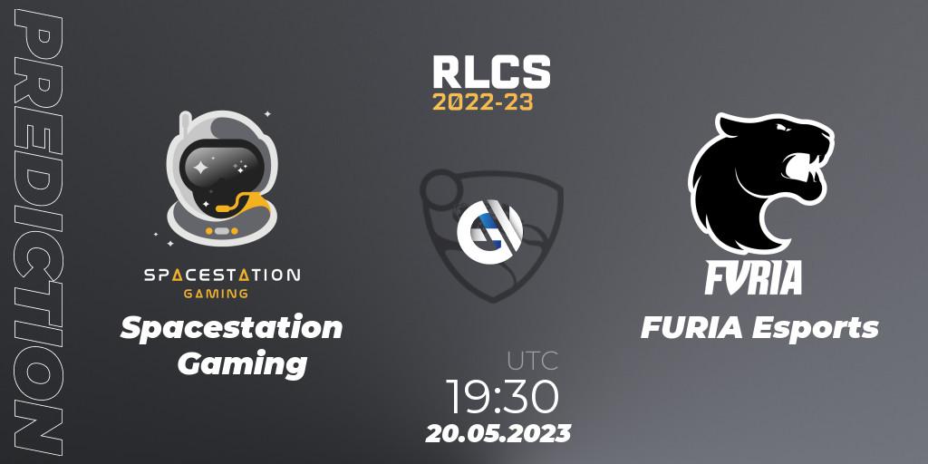 Pronóstico Spacestation Gaming - FURIA Esports. 20.05.2023 at 19:30, Rocket League, RLCS 2022-23 - Spring: North America Regional 2 - Spring Cup