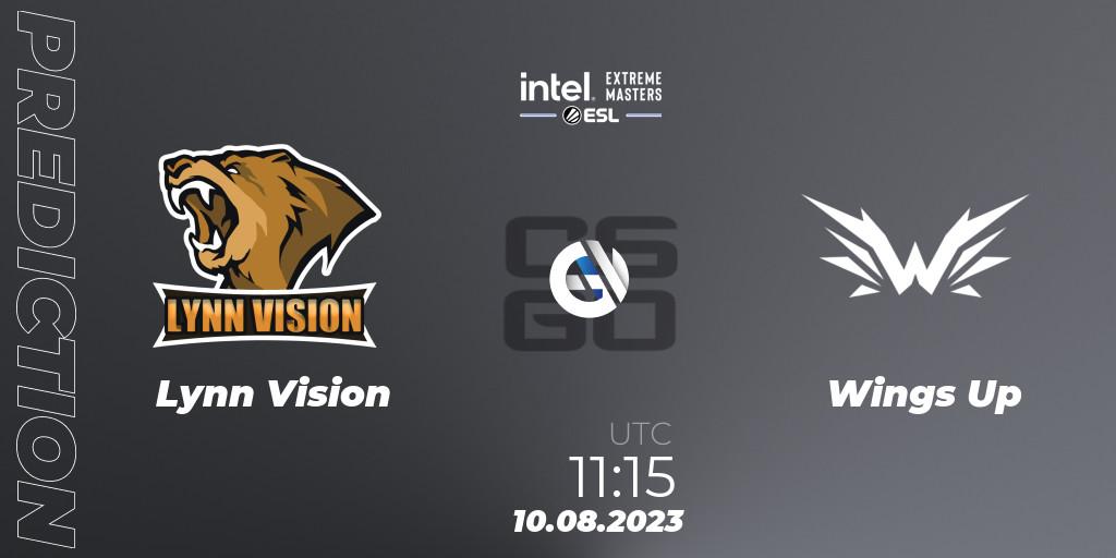 Pronóstico Lynn Vision - Wings Up. 10.08.2023 at 11:15, Counter-Strike (CS2), IEM Sydney 2023 Asia Open Qualifier 1