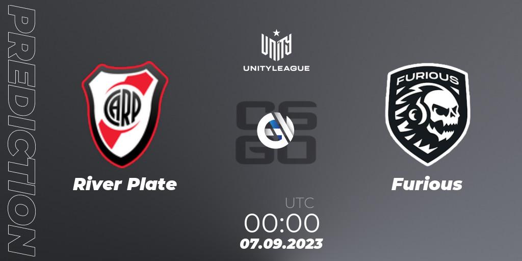 Pronóstico River Plate - Furious. 07.09.2023 at 00:00, Counter-Strike (CS2), LVP Unity League Argentina 2023