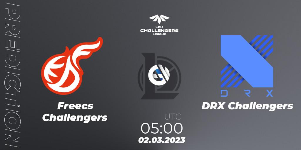 Pronóstico Freecs Challengers - DRX Challengers. 02.03.2023 at 05:00, LoL, LCK Challengers League 2023 Spring
