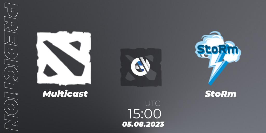 Pronóstico Multicast - StoRm. 05.08.2023 at 15:00, Dota 2, European Pro League Season 11