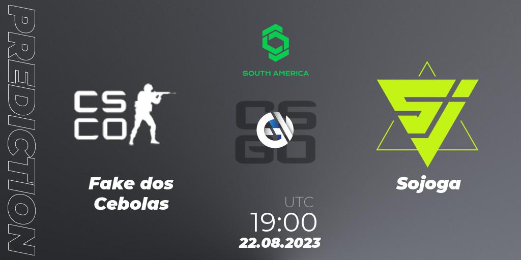 Pronóstico Fake dos Cebolas - Sojoga. 22.08.2023 at 21:25, Counter-Strike (CS2), CCT South America Series #10