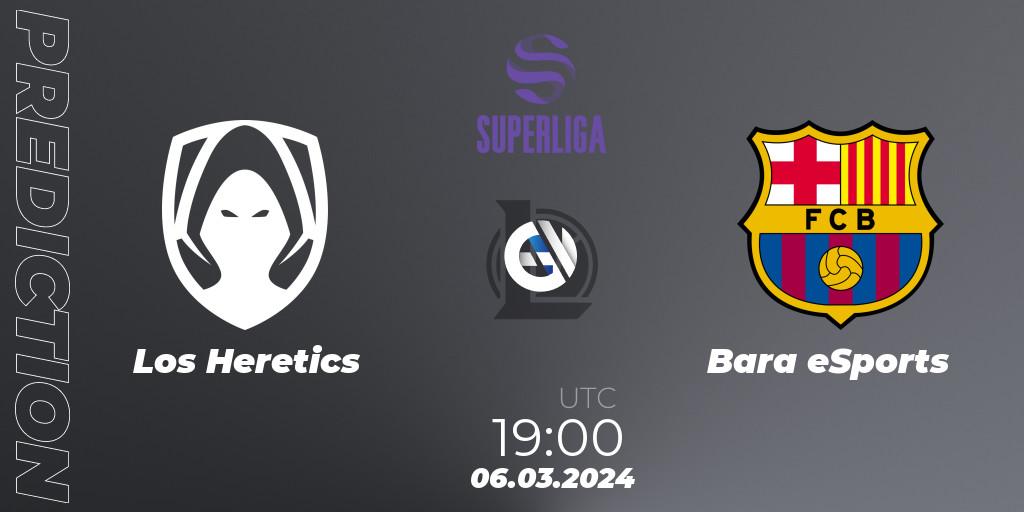 Pronóstico Los Heretics - Barça eSports. 06.03.24, LoL, Superliga Spring 2024 - Group Stage