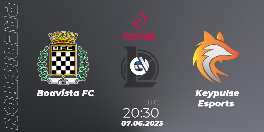 Pronóstico Boavista FC - Keypulse Esports. 07.06.2023 at 20:30, LoL, LPLOL Split 2 2023 - Group Stage