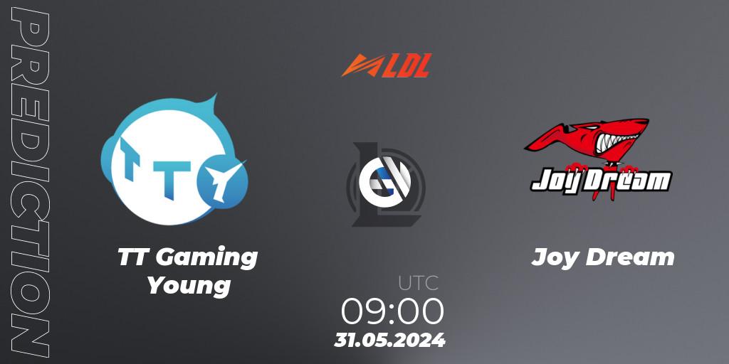 Pronóstico TT Gaming Young - Joy Dream. 31.05.2024 at 09:00, LoL, LDL 2024 - Stage 2