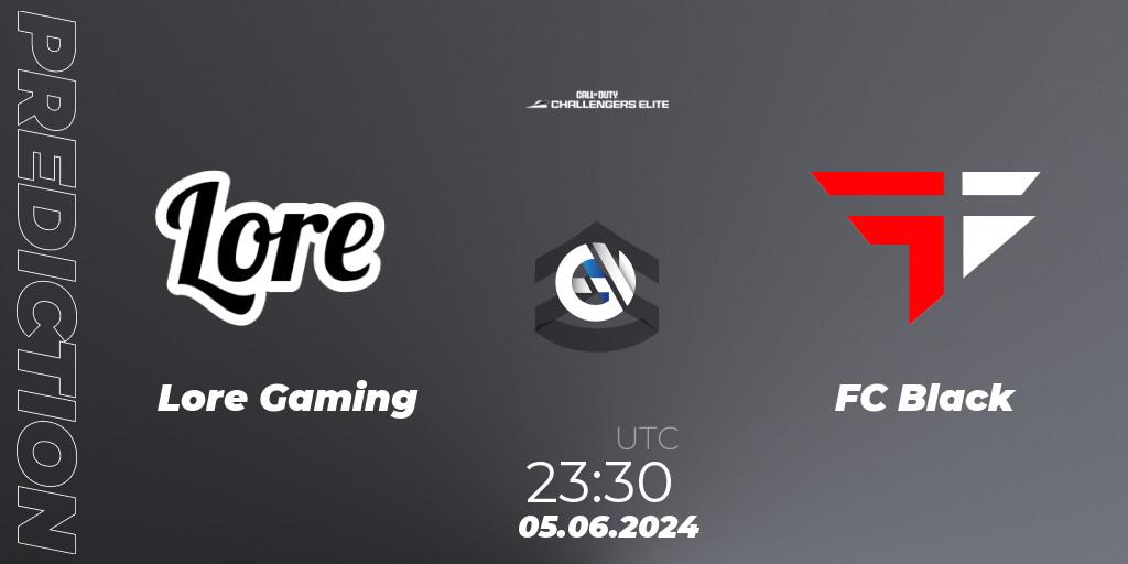 Pronóstico Lore Gaming - FC Black. 05.06.2024 at 22:30, Call of Duty, Call of Duty Challengers 2024 - Elite 3: NA