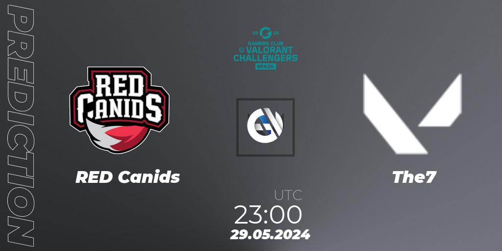 Pronóstico RED Canids - The7. 29.05.2024 at 23:20, VALORANT, VALORANT Challengers 2024 Brazil: Split 2
