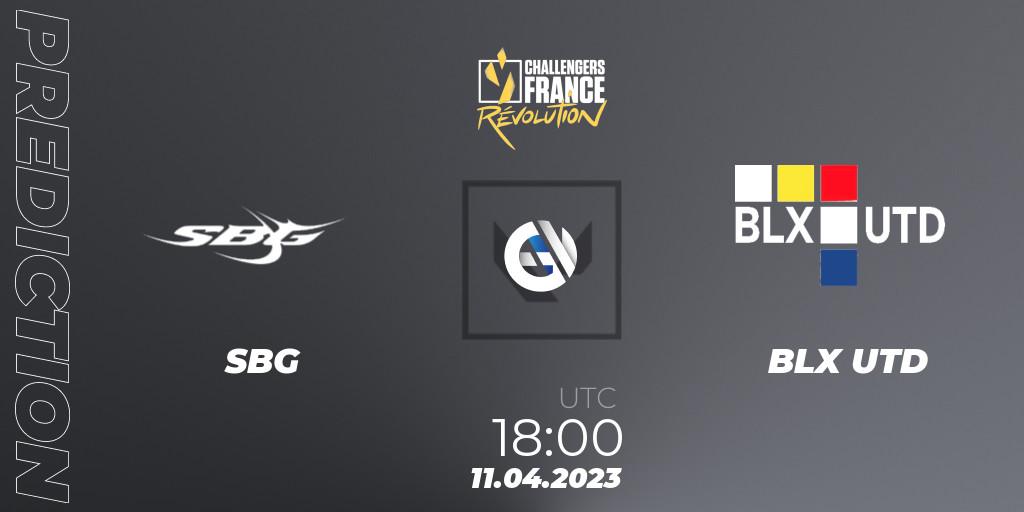 Pronóstico SBG - BLX UTD. 11.04.23, VALORANT, VALORANT Challengers France: Revolution Split 2 - Regular Season