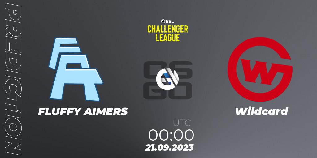 Pronóstico FLUFFY AIMERS - Wildcard. 21.09.2023 at 00:00, Counter-Strike (CS2), ESL Challenger League Season 46: North America