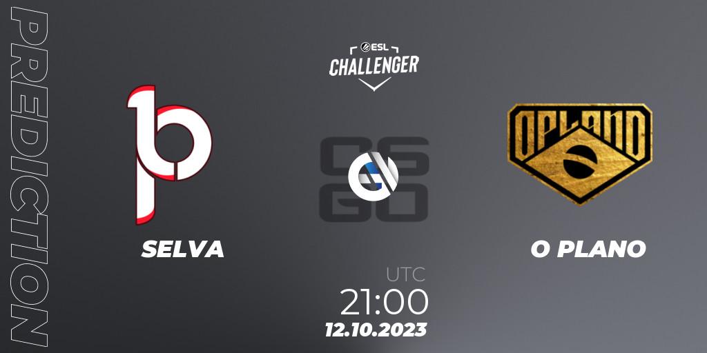 Pronóstico SELVA - O PLANO. 12.10.23, CS2 (CS:GO), ESL Challenger at DreamHack Winter 2023: South American Open Qualifier