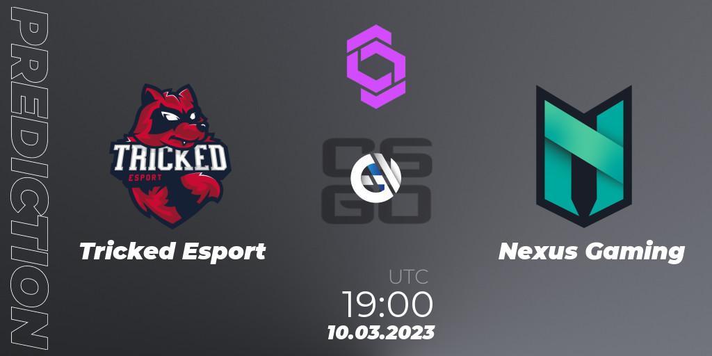Pronóstico Tricked Esport - Nexus Gaming. 10.03.2023 at 21:35, Counter-Strike (CS2), CCT West Europe Series #2