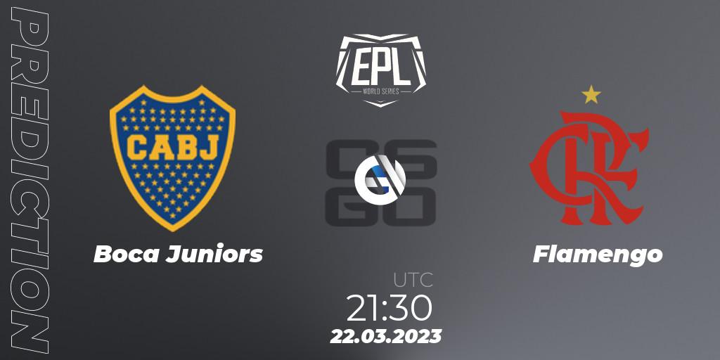 Pronóstico Boca Juniors - Flamengo. 23.03.23, CS2 (CS:GO), EPL World Series: Americas Season 3
