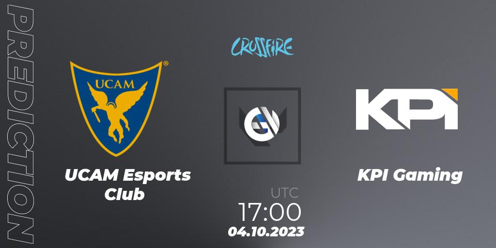 Pronóstico UCAM Esports Club - KPI Gaming. 04.10.2023 at 17:00, VALORANT, LVP - Crossfire Cup 2023: Contenders #1