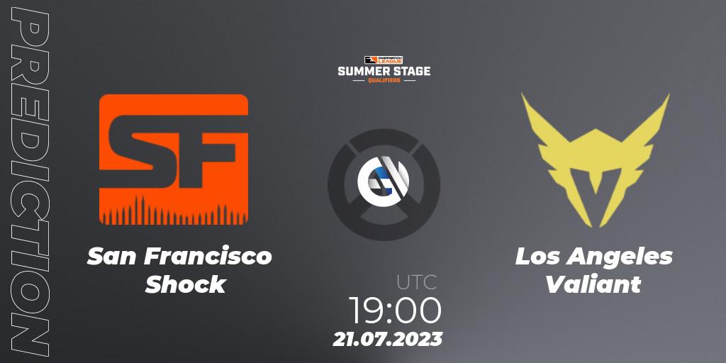 Pronóstico San Francisco Shock - Los Angeles Valiant. 21.07.23, Overwatch, Overwatch League 2023 - Summer Stage Qualifiers