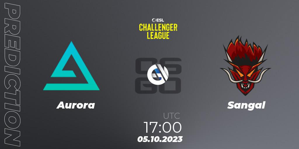 Pronóstico Aurora - Sangal. 06.10.2023 at 17:00, Counter-Strike (CS2), ESL Challenger League Season 46: Europe