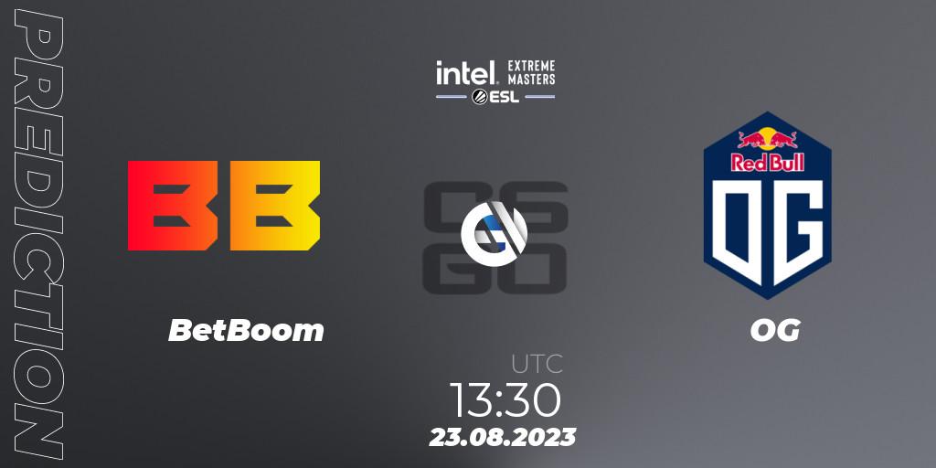 Pronóstico BetBoom - OG. 23.08.2023 at 13:30, Counter-Strike (CS2), IEM Sydney 2023 Europe Closed Qualifier