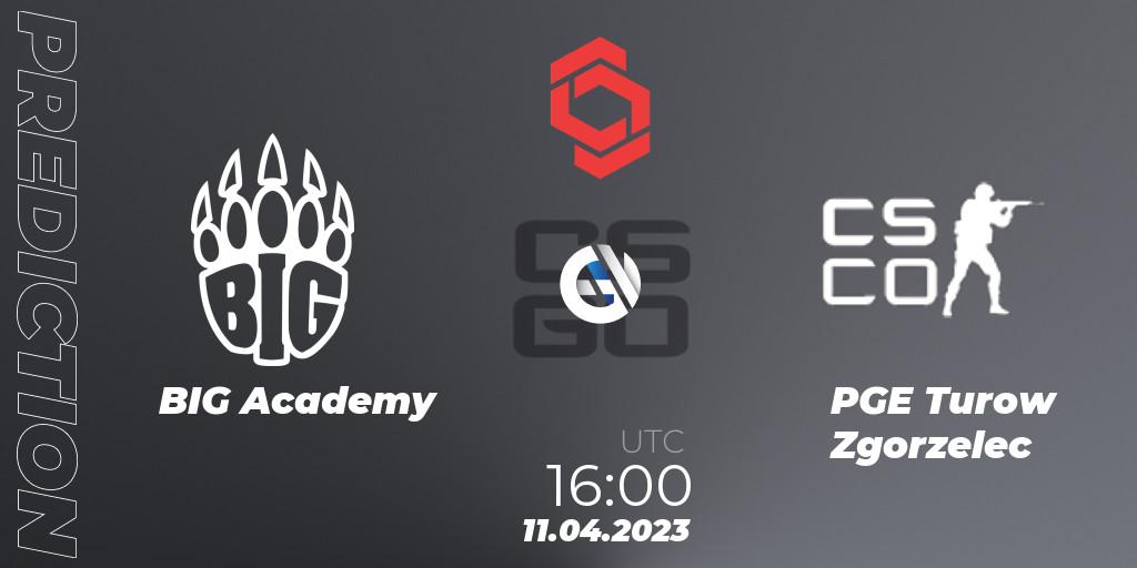 Pronóstico BIG Academy - PGE Turow Zgorzelec. 11.04.2023 at 16:00, Counter-Strike (CS2), CCT Central Europe Series #6: Closed Qualifier