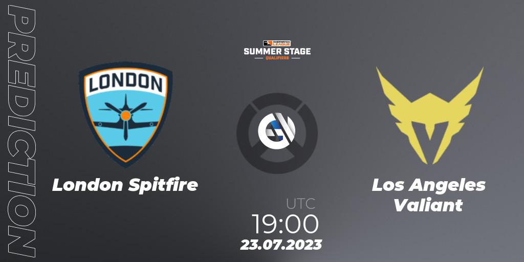 Pronóstico London Spitfire - Los Angeles Valiant. 23.07.23, Overwatch, Overwatch League 2023 - Summer Stage Qualifiers