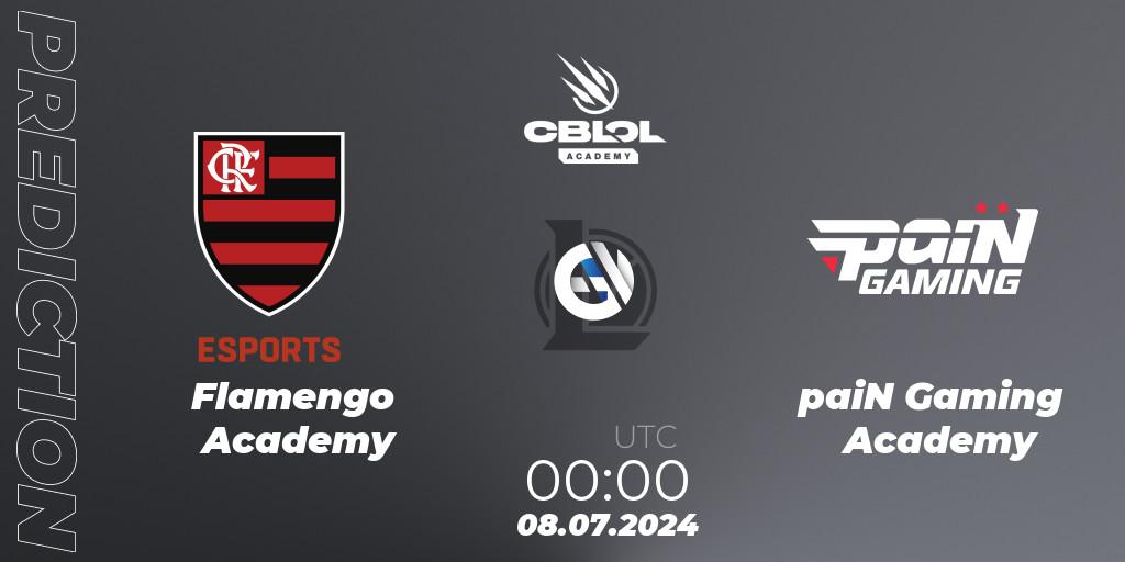 Pronóstico Flamengo Academy - paiN Gaming Academy. 09.07.2024 at 00:00, LoL, CBLOL Academy 2024