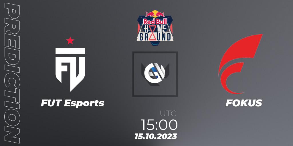 Pronóstico FUT Esports - FOKUS. 15.10.23, VALORANT, Red Bull Home Ground #4 - EMEA Qualifier