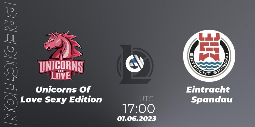 Pronóstico Unicorns Of Love Sexy Edition - Eintracht Spandau. 01.06.23, LoL, Prime League Summer 2023 - Group Stage