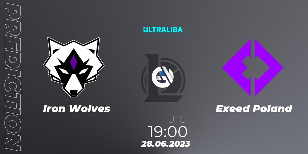 Pronóstico Iron Wolves - Exeed Poland. 28.06.2023 at 19:00, LoL, Ultraliga Season 10 2023 Regular Season