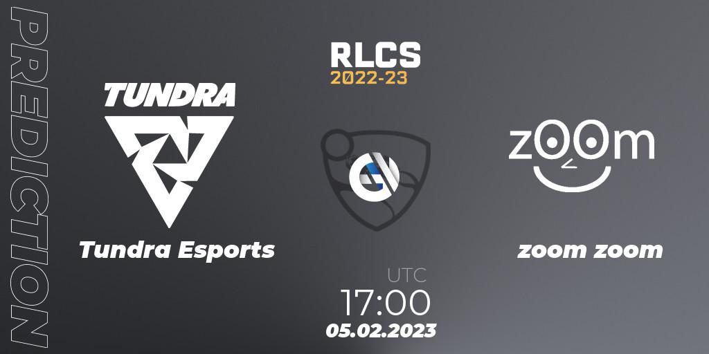 Pronóstico Tundra Esports - zoom zoom. 05.02.2023 at 17:00, Rocket League, RLCS 2022-23 - Winter: Europe Regional 2 - Winter Cup: Closed Qualifier