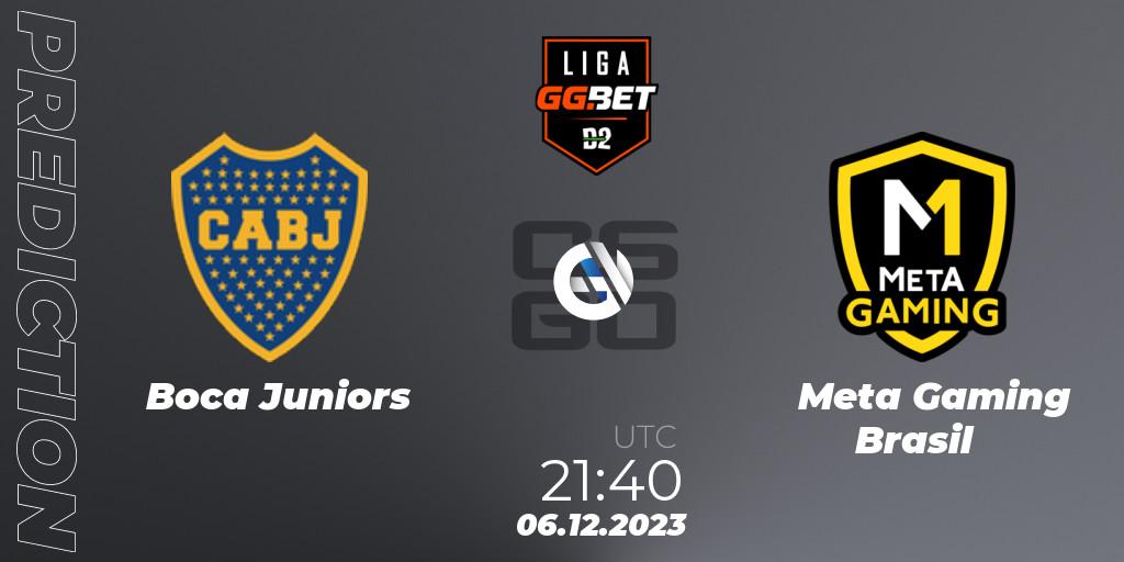 Pronóstico Boca Juniors - Meta Gaming Brasil. 06.12.23, CS2 (CS:GO), Dust2 Brasil Liga Season 2