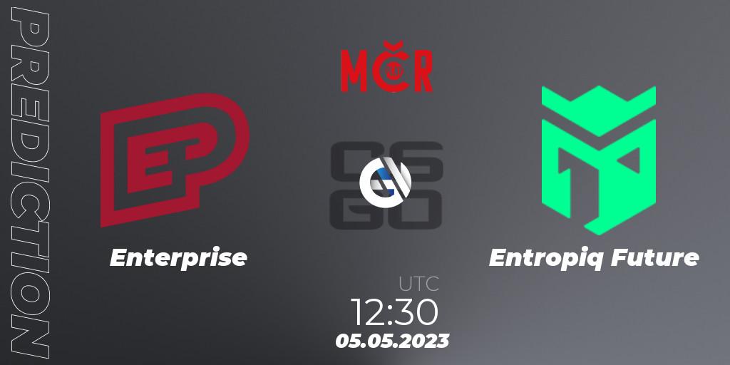 Pronóstico Enterprise - Entropiq Future. 05.05.2023 at 12:30, Counter-Strike (CS2), Tipsport Cup Bratislava 2023: Closed Qualifier