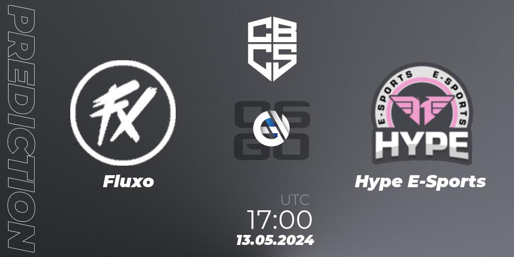 Pronóstico Fluxo - Hype E-Sports. 13.05.2024 at 17:00, Counter-Strike (CS2), CBCS Season 4