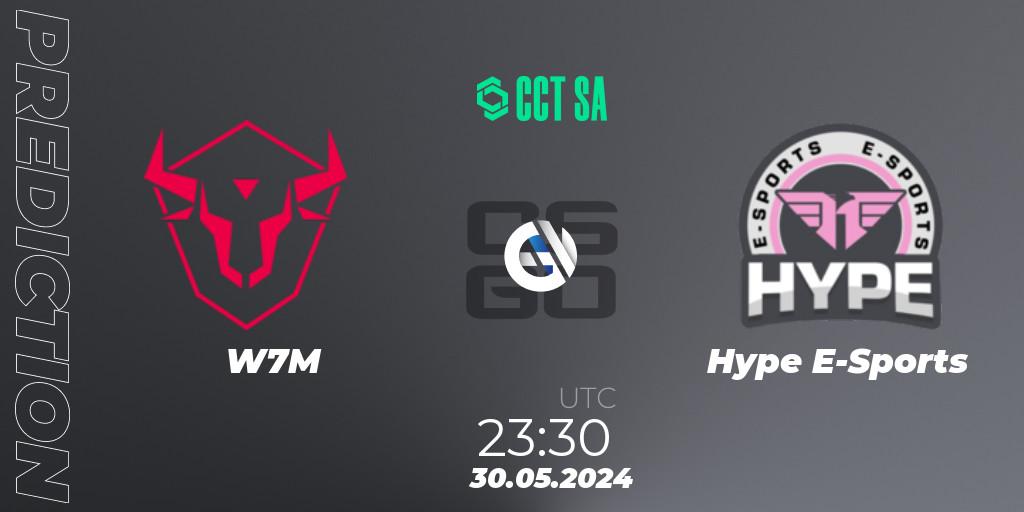 Pronóstico W7M - Hype E-Sports. 30.05.2024 at 23:30, Counter-Strike (CS2), CCT Season 2 South America Series 1
