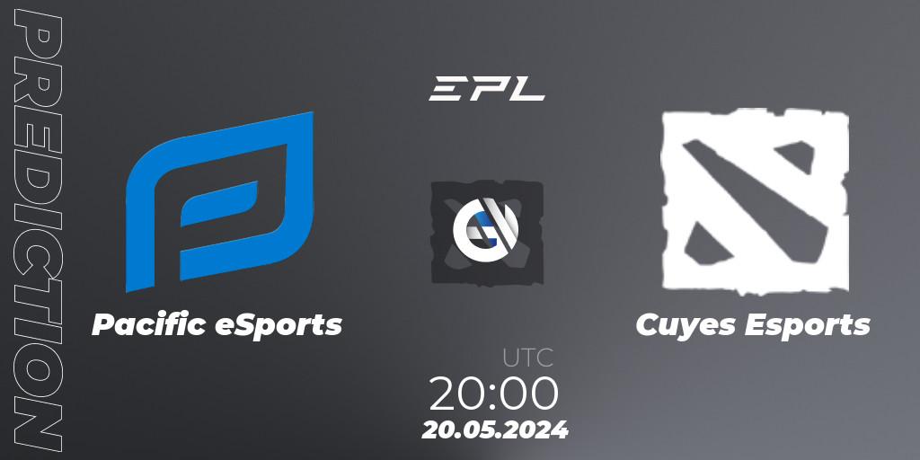 Pronóstico Pacific eSports - Cuyes Esports. 20.05.2024 at 20:00, Dota 2, EPL World Series: America Season 11