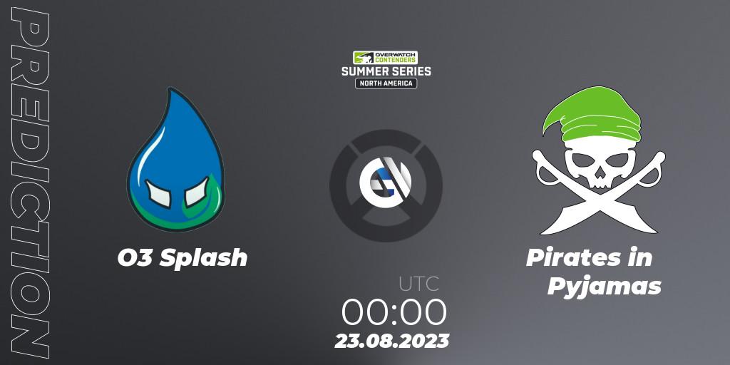 Pronóstico O3 Splash - Pirates in Pyjamas. 23.08.2023 at 00:00, Overwatch, Overwatch Contenders 2023 Summer Series: North America