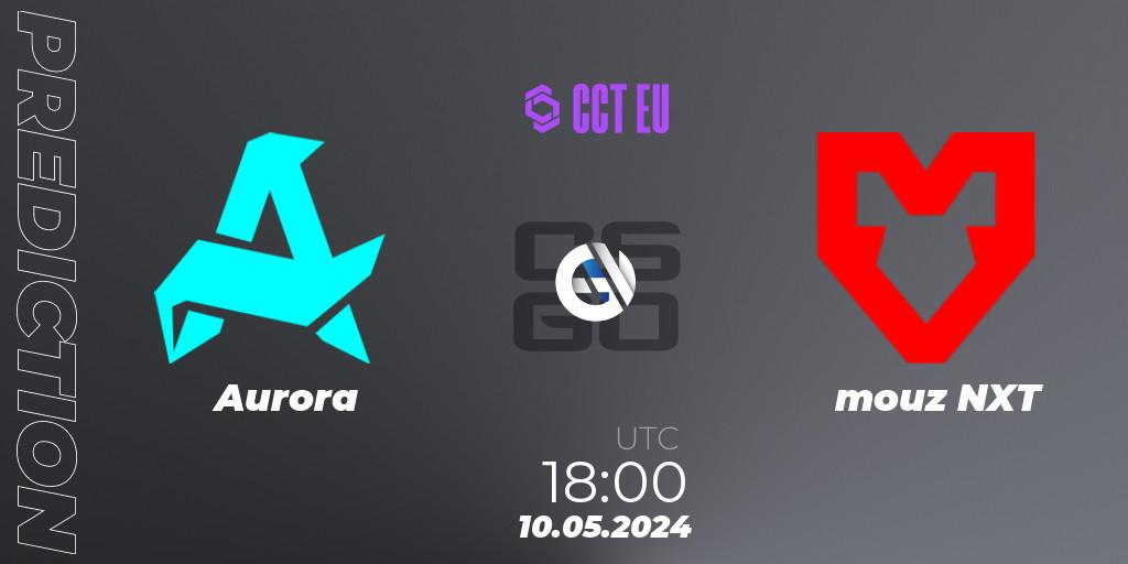 Pronóstico Aurora - mouz NXT. 10.05.2024 at 18:20, Counter-Strike (CS2), CCT Season 2 Europe Series 2 