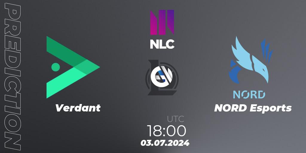 Pronóstico Verdant - NORD Esports. 03.07.2024 at 18:00, LoL, NLC 1st Division Summer 2024
