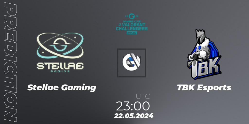 Pronóstico Stellae Gaming - TBK Esports. 23.05.2024 at 00:00, VALORANT, VALORANT Challengers 2024 Brazil: Split 2