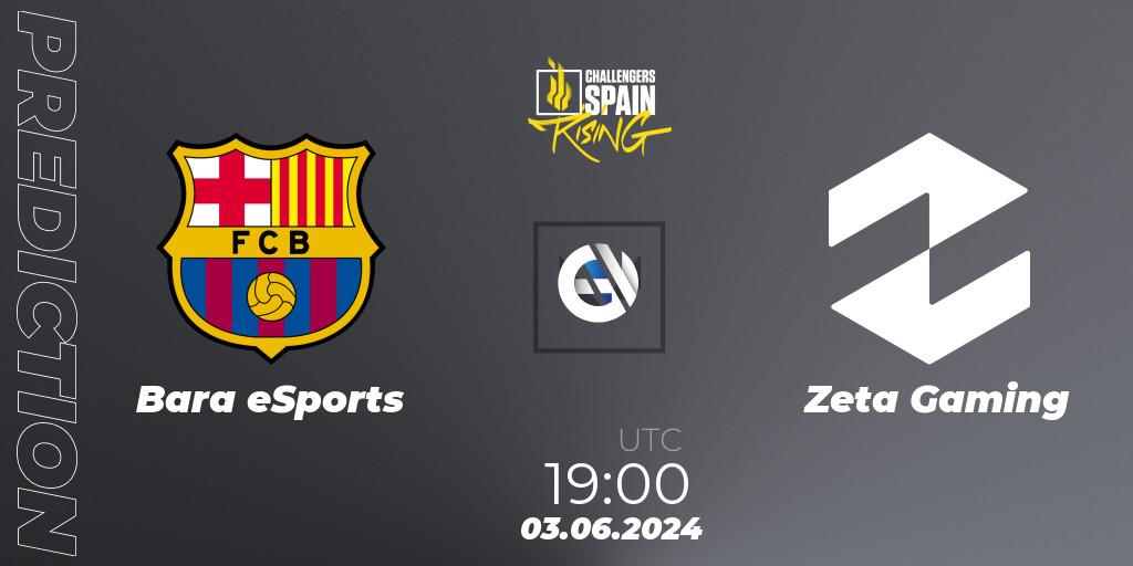 Pronóstico Barça eSports - Zeta Gaming. 03.06.2024 at 19:00, VALORANT, VALORANT Challengers 2024 Spain: Rising Split 2